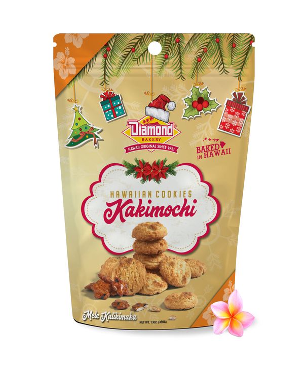 Hawaiian Cookies Holiday Edition, Kakimochi (13 oz)