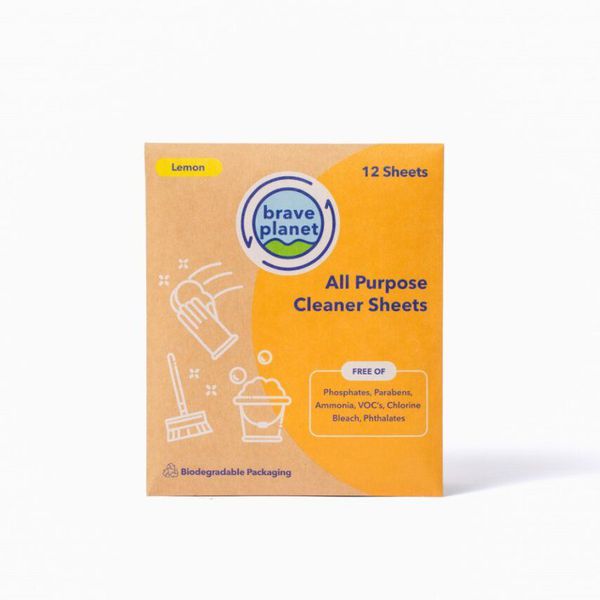 All Purpose Cleaner Sheets - Lemon Fragrance