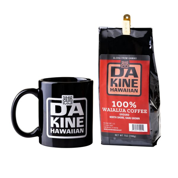 100% Waialua Coffee w/ Coffee Mug