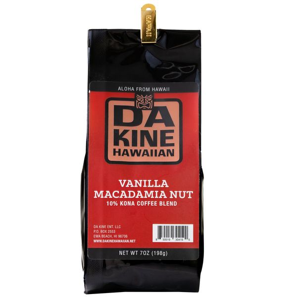 10% Kona Coffee Blend - Vanilla Macadamia Nut